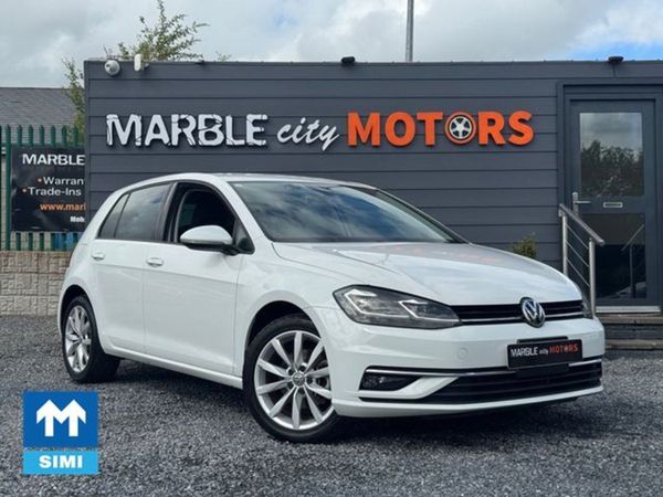 Volkswagen Golf Hatchback, Petrol, 2019, White