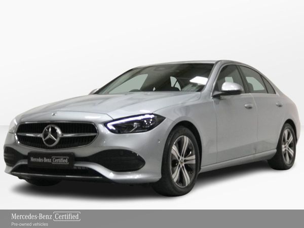 Mercedes-Benz C-Class Saloon, Petrol Hybrid, 2022, Silver