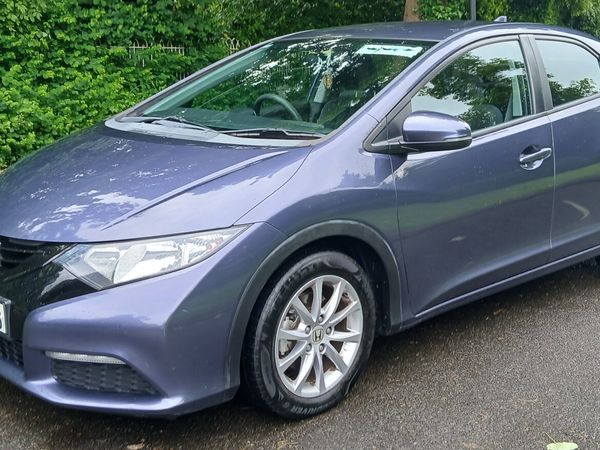 Honda Civic Hatchback, Petrol, 2014, Blue