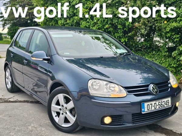Volkswagen Golf Hatchback, Petrol, 2007, Blue