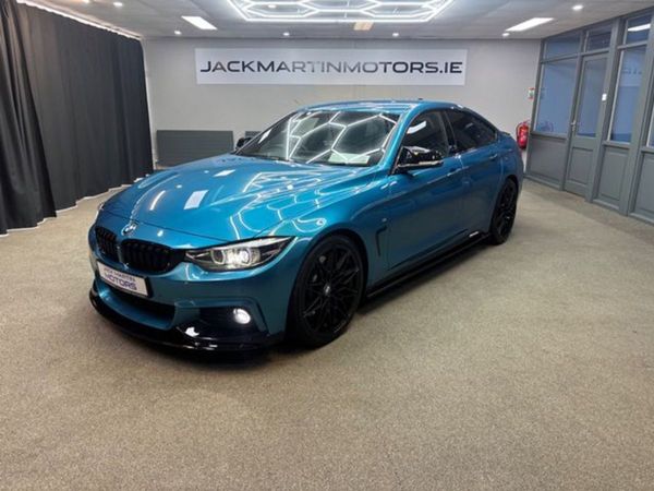 BMW 4-Series Saloon, Diesel, 2018, Blue