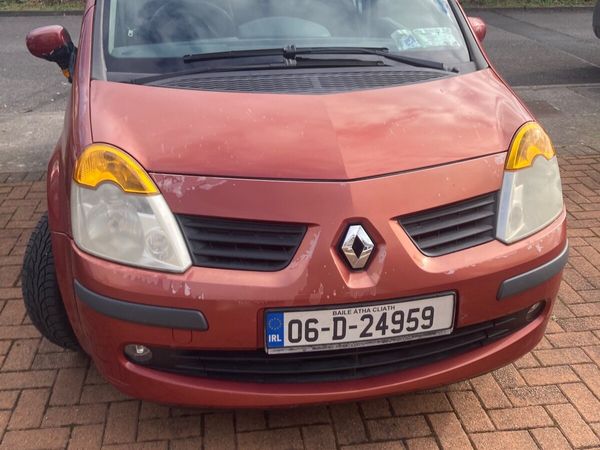 Renault Modus MPV, Petrol, 2006, Red