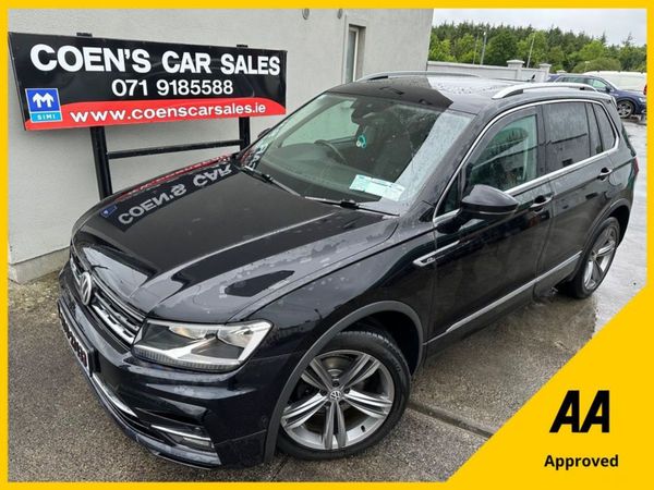 Volkswagen Tiguan SUV, Diesel, 2018, Black