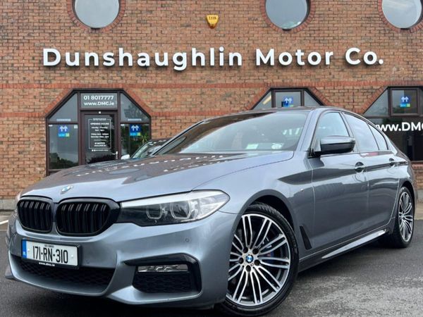 BMW 5-Series Saloon, Diesel, 2017, Blue