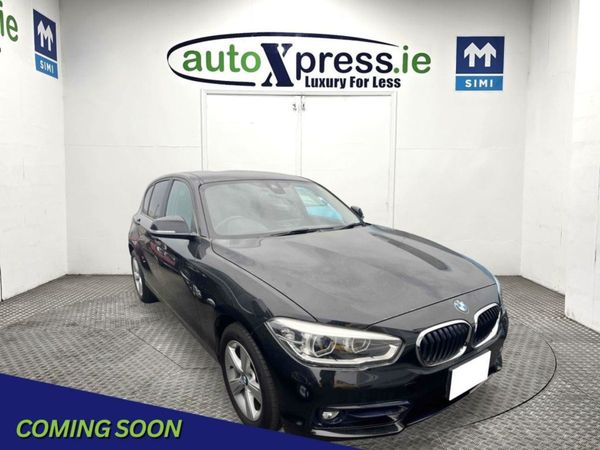 BMW 1-Series Hatchback, Diesel, 2017, Black
