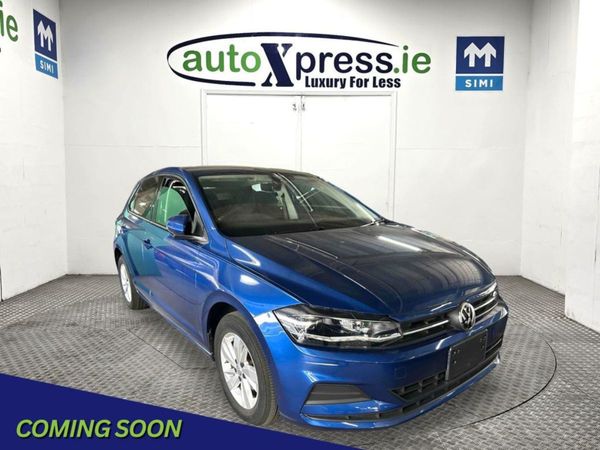 Volkswagen Polo Hatchback, Petrol, 2020, Blue