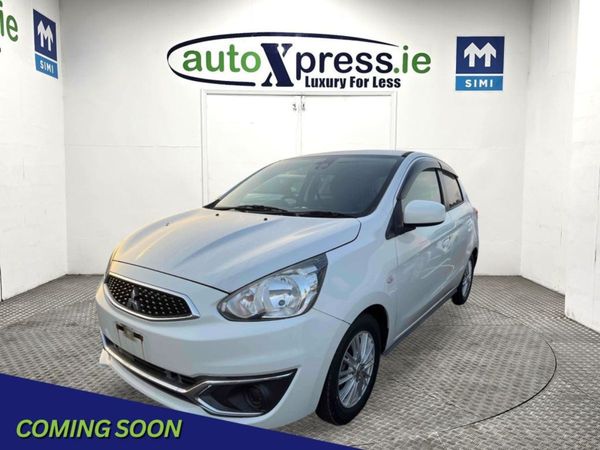 Mitsubishi Mirage Hatchback, Petrol, 2017, White
