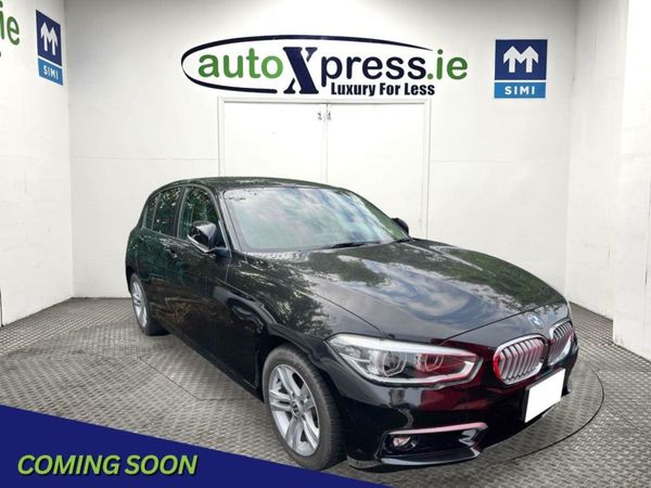 BMW 1-Series Hatchback, Diesel, 2017, Black