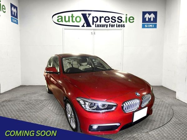BMW 1-Series Hatchback, Diesel, 2018, Red