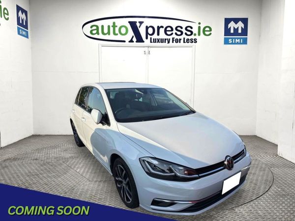 Volkswagen Golf Hatchback, Petrol, 2019, White