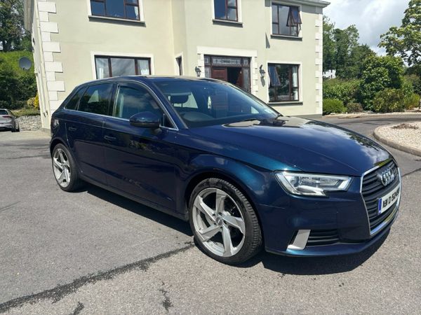 Audi A3 Hatchback, Diesel, 2018, Blue