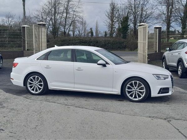 Audi A4 Saloon, Diesel, 2017, White