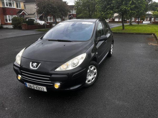 Peugeot 307 Hatchback, Petrol, 2008, Black