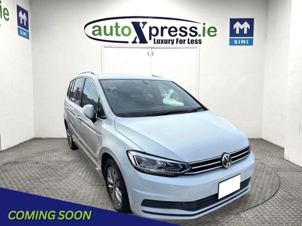 Volkswagen Touran MPV, Diesel, 2018, White