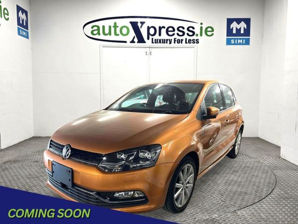 Volkswagen Polo Hatchback, Petrol, 2017, Orange