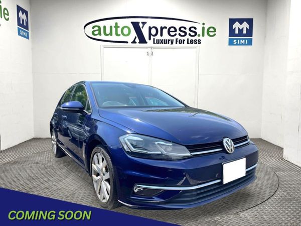 Volkswagen Golf Hatchback, Petrol, 2018, Blue