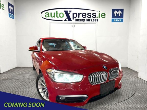 BMW 1-Series Hatchback, Diesel, 2019, Red