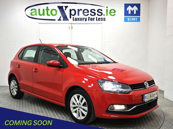 Volkswagen Polo Hatchback, Petrol, 2016, Red