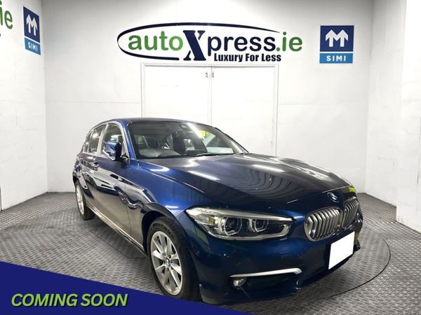 BMW 1-Series Hatchback, Diesel, 2017, Blue