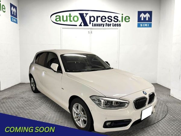 BMW 1-Series Hatchback, Diesel, 2017, White