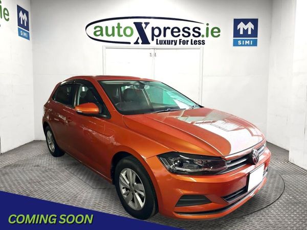 Volkswagen Polo Hatchback, Petrol, 2020, Orange