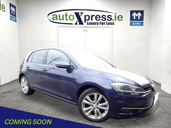 Volkswagen Golf Hatchback, Petrol, 2018, Blue