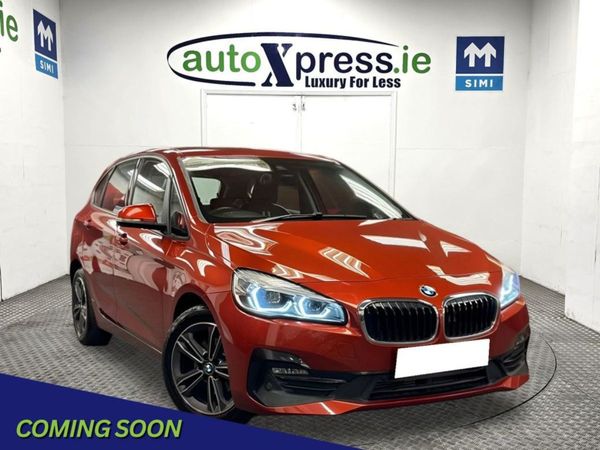 BMW 2-Series MPV, Diesel, 2018, Burgundy
