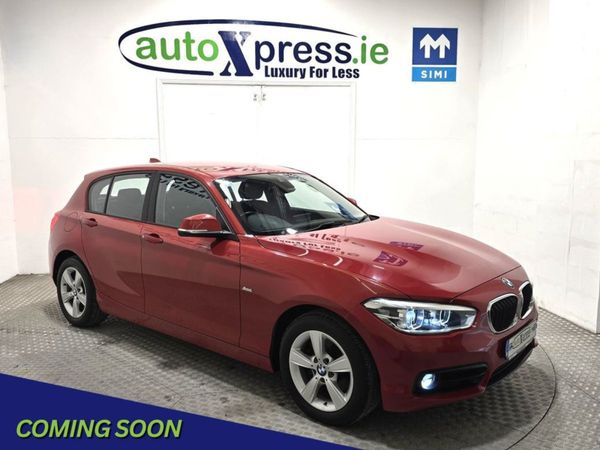 BMW 1-Series Hatchback, Diesel, 2016, Red