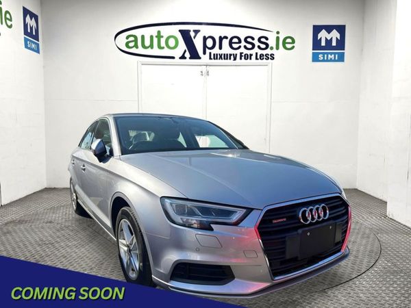 Audi A3 Saloon, Petrol, 2017, Silver