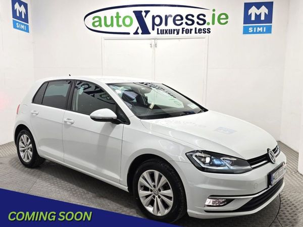 Volkswagen Golf Hatchback, Petrol, 2017, White