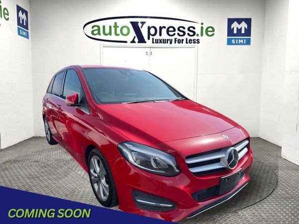 Mercedes-Benz B-Class Hatchback, Petrol, 2018, Red