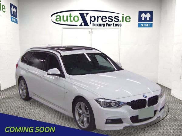 BMW 3-Series Estate, Petrol, 2018, White