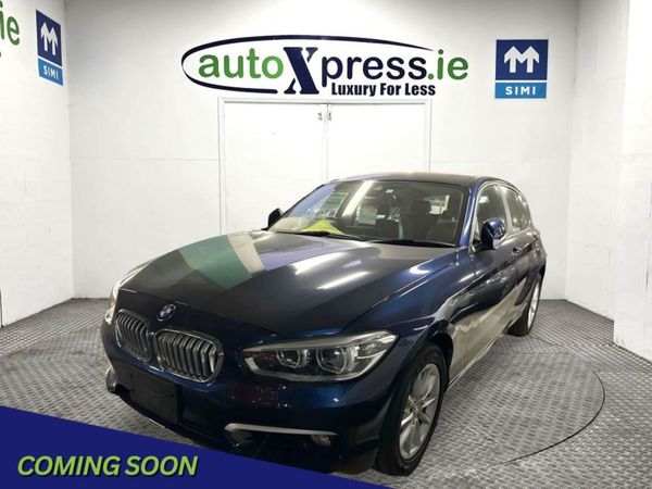 BMW 1-Series Hatchback, Diesel, 2016, Blue