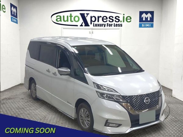 Nissan Serena MPV, Hybrid, 2018, White