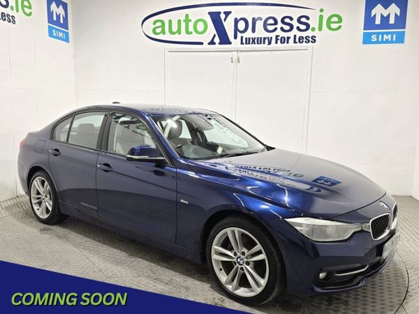 BMW 3-Series Saloon, Petrol, 2016, Blue