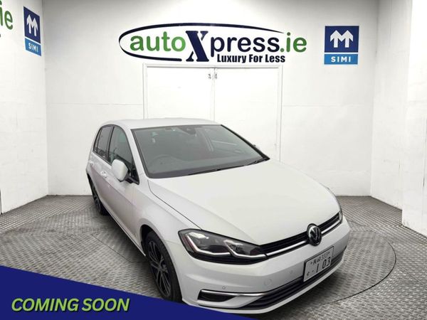 Volkswagen Golf Hatchback, Diesel, 2019, White