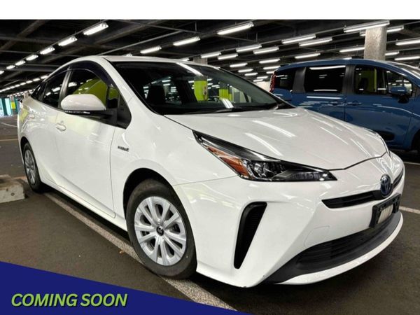 Toyota Prius Hatchback, Hybrid, 2019, White