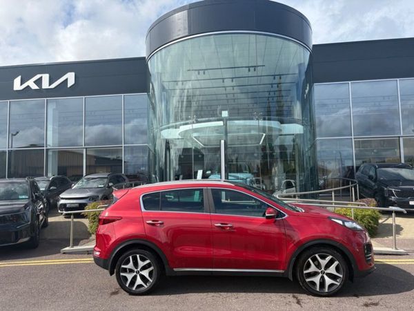 Kia Sportage SUV, Diesel, 2017, Red
