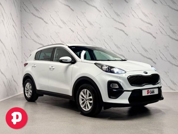 Kia Sportage MPV, Hybrid, 2021, White