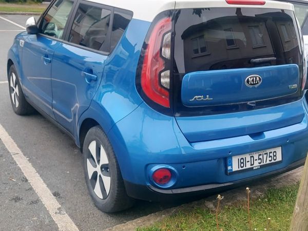 Kia Soul Hatchback, Electric, 2018, Blue