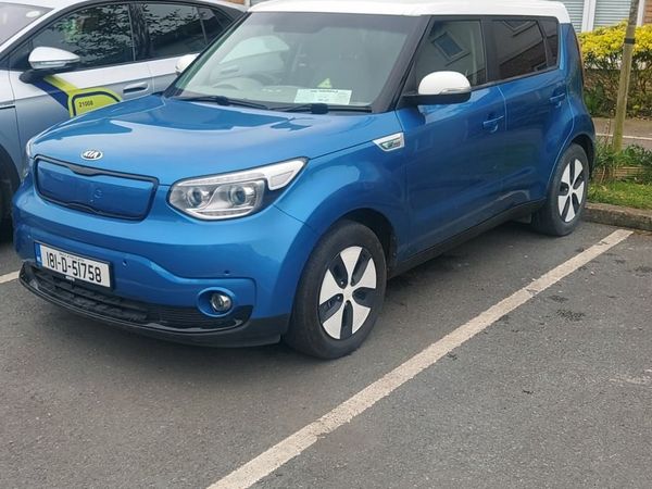 Kia Soul Hatchback, Electric, 2018, Blue
