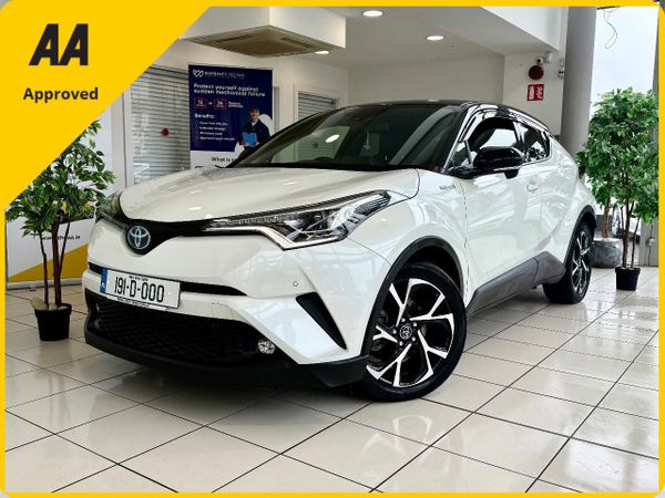 Toyota C-HR SUV, Petrol Hybrid, 2019, White