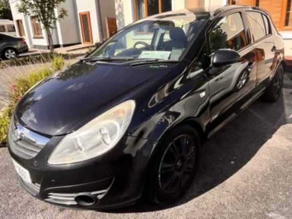Opel Corsa Hatchback, Petrol, 2007, Black