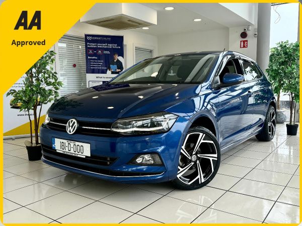 Volkswagen Polo Hatchback, Petrol, 2018, Blue