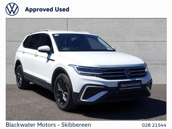 Volkswagen Tiguan Allspace SUV, Diesel, 2022, White