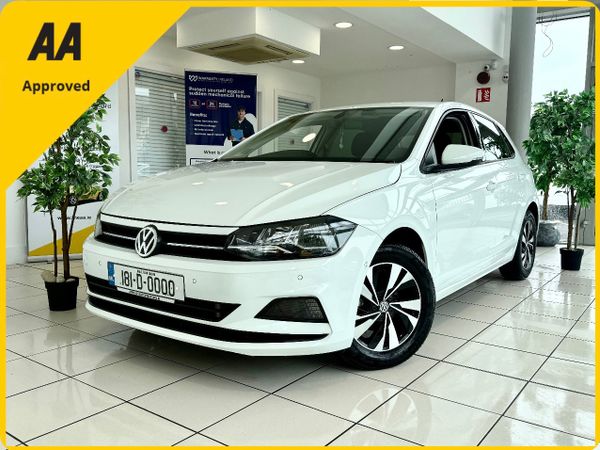 Volkswagen Polo Hatchback, Petrol, 2018, White