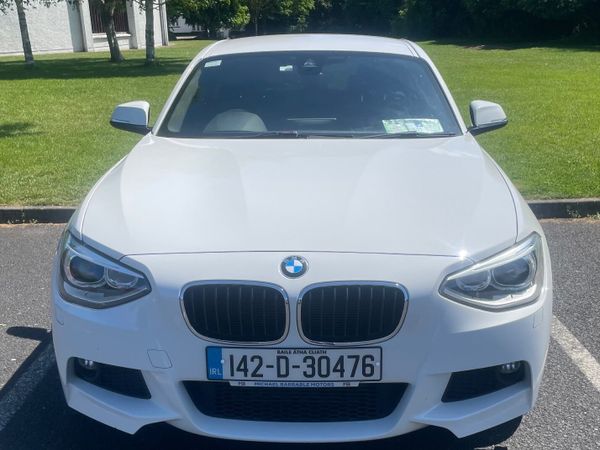 BMW 1-Series Hatchback, Petrol, 2014, White