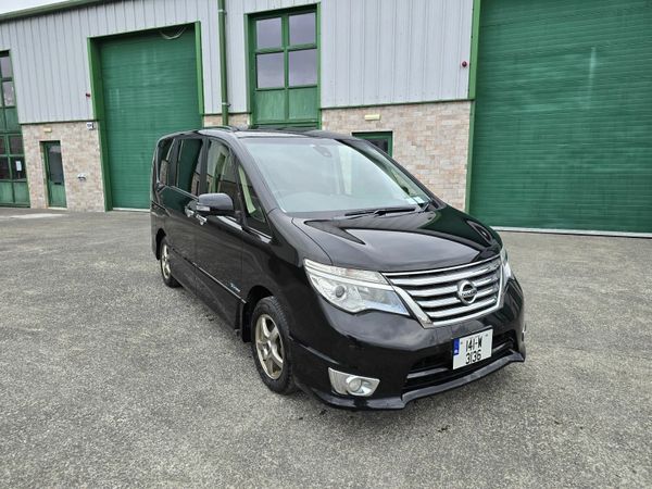 Nissan Serena MPV, Petrol Hybrid, 2014, Black