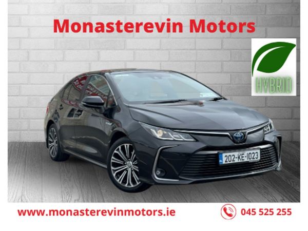 Toyota Corolla Saloon, Petrol Hybrid, 2020, Black