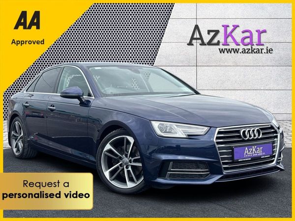 Audi A4 Saloon, Diesel, 2019, Blue